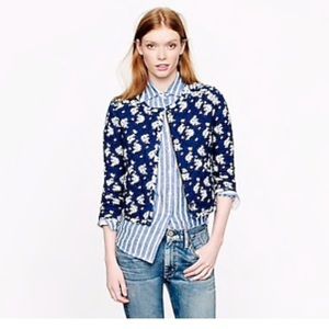 J. Crew Quilted Crop Jacket, Sz 6